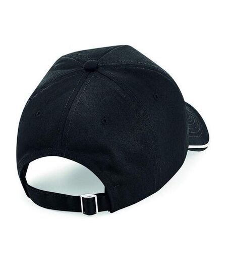 Casquette Authentic Unisexe Noir Blanc Beechfield