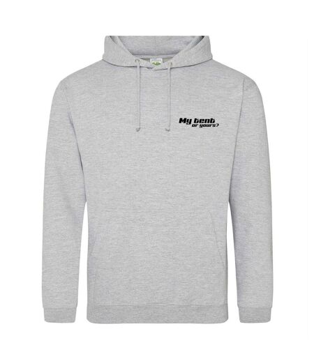 Mens My Tent Or Yours? Pullover Hoodie White AWD