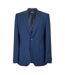 Mens H Jasper Single-breasted Suit Jacket Blue Boss-1