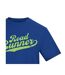 T-shirt Road Runner Homme Bleu AWD-3
