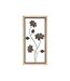 Décoration Murale Encadrée Girysh 60cm Naturel & Noir-1