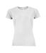 T-shirt de sport femme blanc SOLS-1