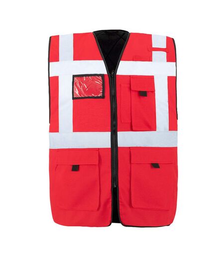 Gilet Haute Visibilité Wismar Co² Neutral Adulte Rouge Korntex