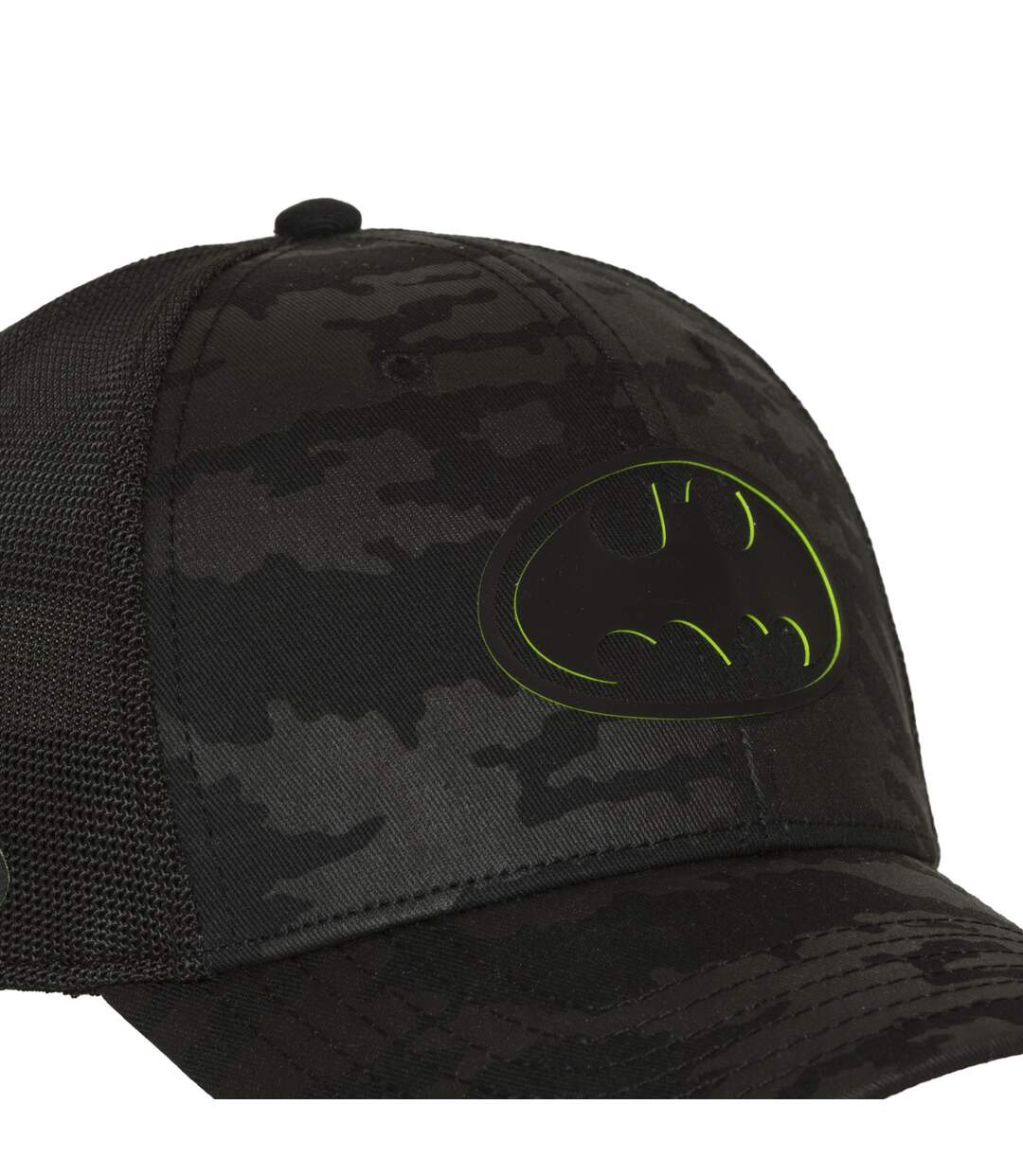 Casquette baseball premium avec filet et patch Dc Comics Neon Logo Capslab-3