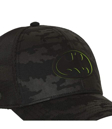 Casquette baseball premium avec filet et patch Dc Comics Neon Logo Capslab
