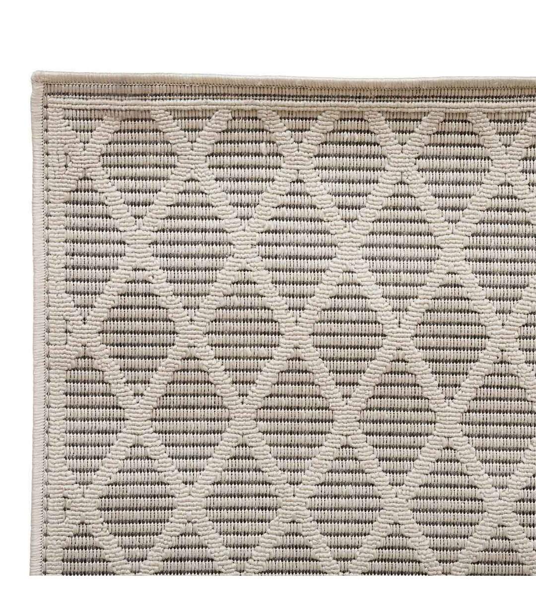 Tapis Déco Imprimé Gray 120x170cm Gris-2