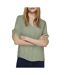 T-Shirt vert femme vero moda mathilda-1