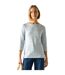 T-shirt Motif/style Rayé Baylette Femme Blanc Ciel Blanc Regatta-1