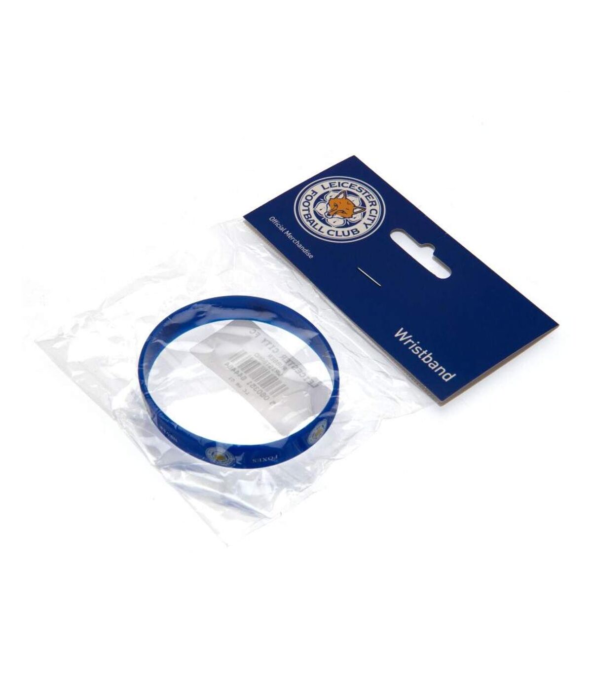 Leicester City FC Bracelet en silicone officiel des Foxes Never Quit (Bleu) (Taille unique) - UTTA1365
