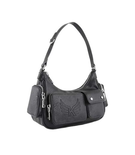 Sac à main noir femme kaporal kp milo