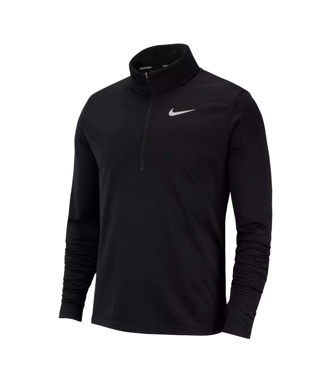 T-shirt manches longues noir homme nike pacers-1