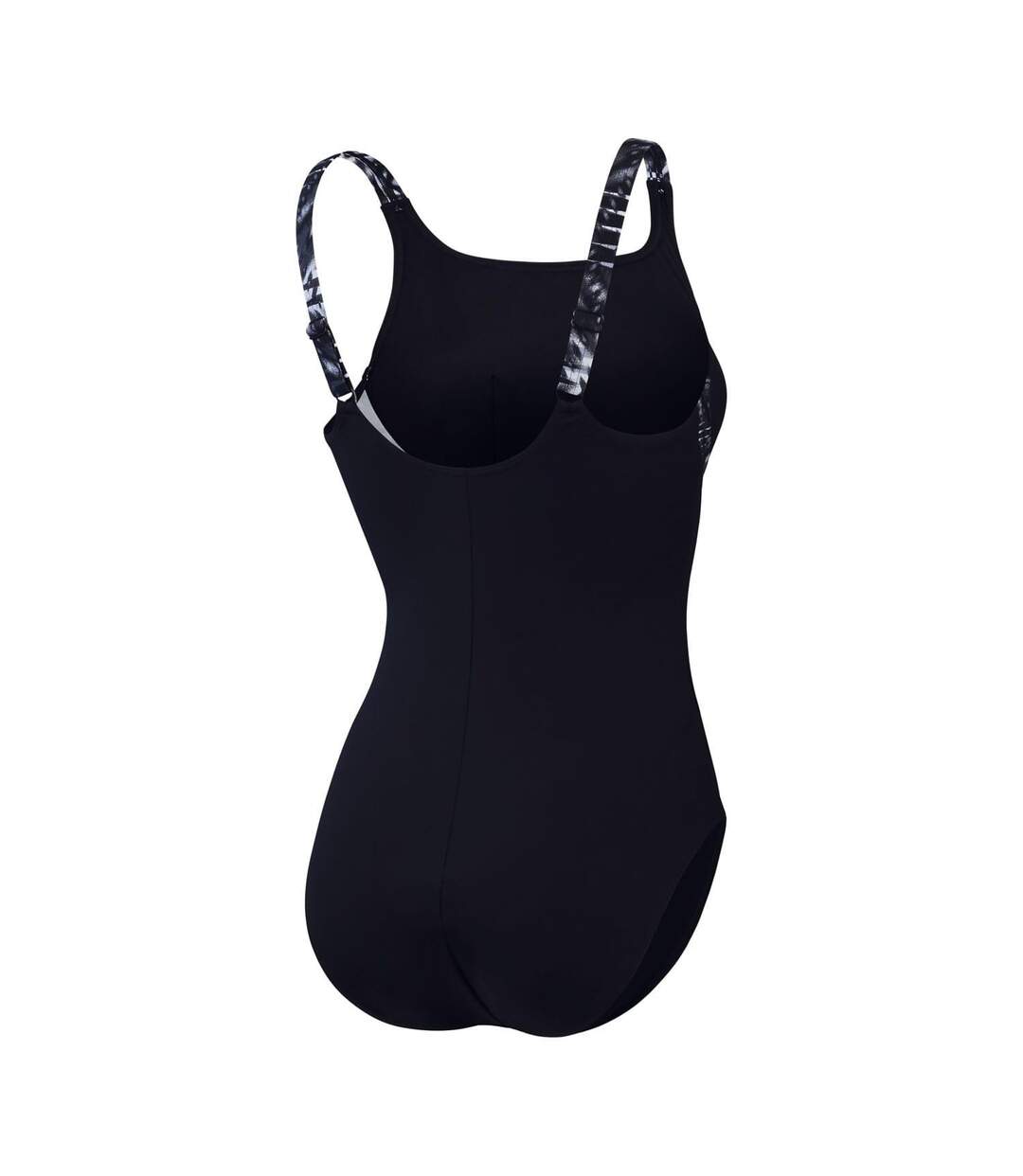 Maillot De Bain 1 Pièce Femme Noir Gris Speedo-2
