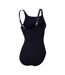 Maillot De Bain 1 Pièce Femme Noir Gris Speedo-2