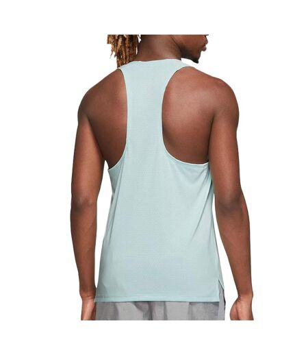 Débardeur de Sport Bleu Ciel Homme Nike Fast Singlet - L