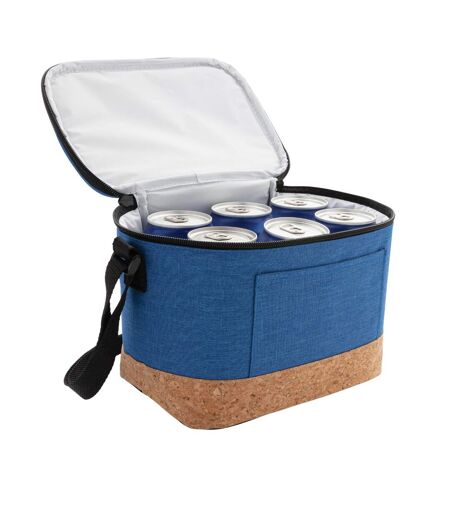 6l two tone cooler bag 16.4cm x 23.5cm x 16cm blue XD Collection