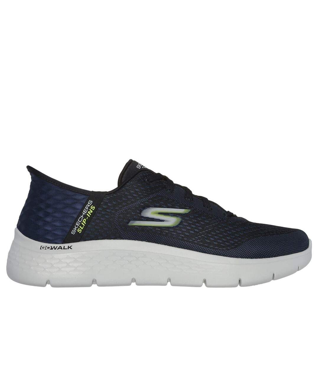 Chaussures De Marche Motif/style Géométrique Go Walk Flex New World Homme Bleu Marine Skechers-1