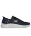 Chaussures De Marche Motif/style Géométrique Go Walk Flex New World Homme Bleu Marine Skechers-1