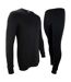 Mens Thermal Underwear Set | Fleece Lined Top & Long Johns Set-3