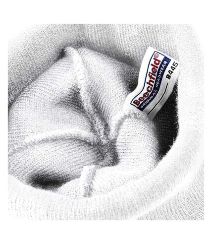Beechfield - Bonnet tricoté - Homme (Blanc) - UTRW239