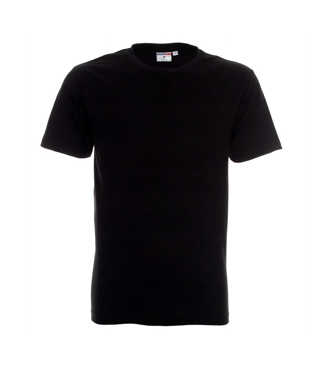 T-shirt Motif/style Uni Homme Noir Promostars-1
