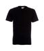 T-shirt Motif/style Uni Homme Noir Promostars-1
