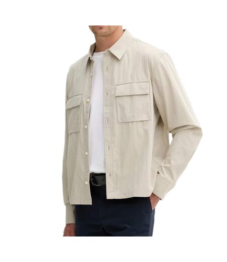 Chemise beige homme calvin klein jeans nylon