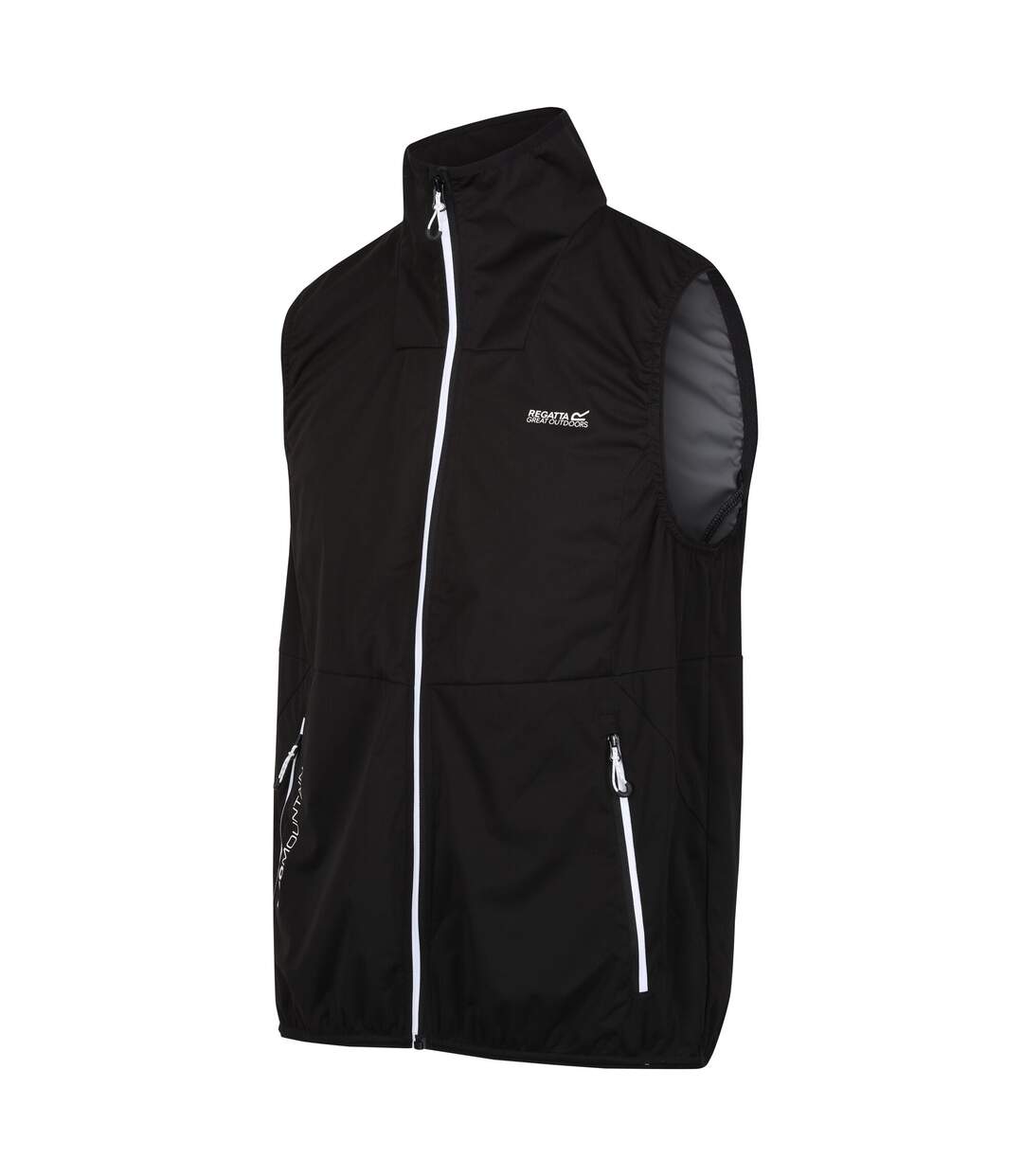 Mens Lankin V Softshell Gilet Black Regatta-4
