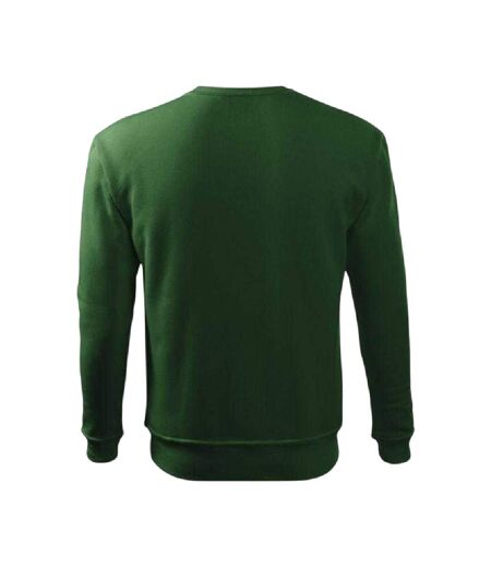 Mens Essential Cotton Long-sleeved Sweatshirt Green Malfini
