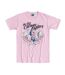 T-shirt The Story Of The Curious Oysters Adulte Rose Alice In Wonderland-1