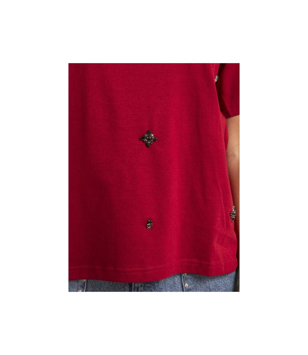 T shirt strass FERDI - Dona X Lisa-3