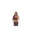 Haut Court Motif/style Ruché Femme Marron I Saw It First-1