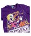 T-shirt Motif/style Animé Femme Violet Beetlejuice-3