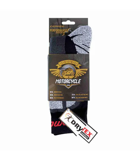 Chaussettes de Moto Antibactérien Respirantes