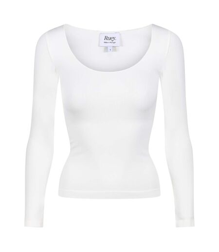 Ruey - Top manches longues femme Essentials sculptant recyclé stretch