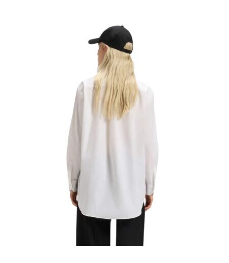 Womens/ladies Oversized Blouse White Hugo