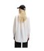 Womens/ladies Oversized Blouse White Hugo-3