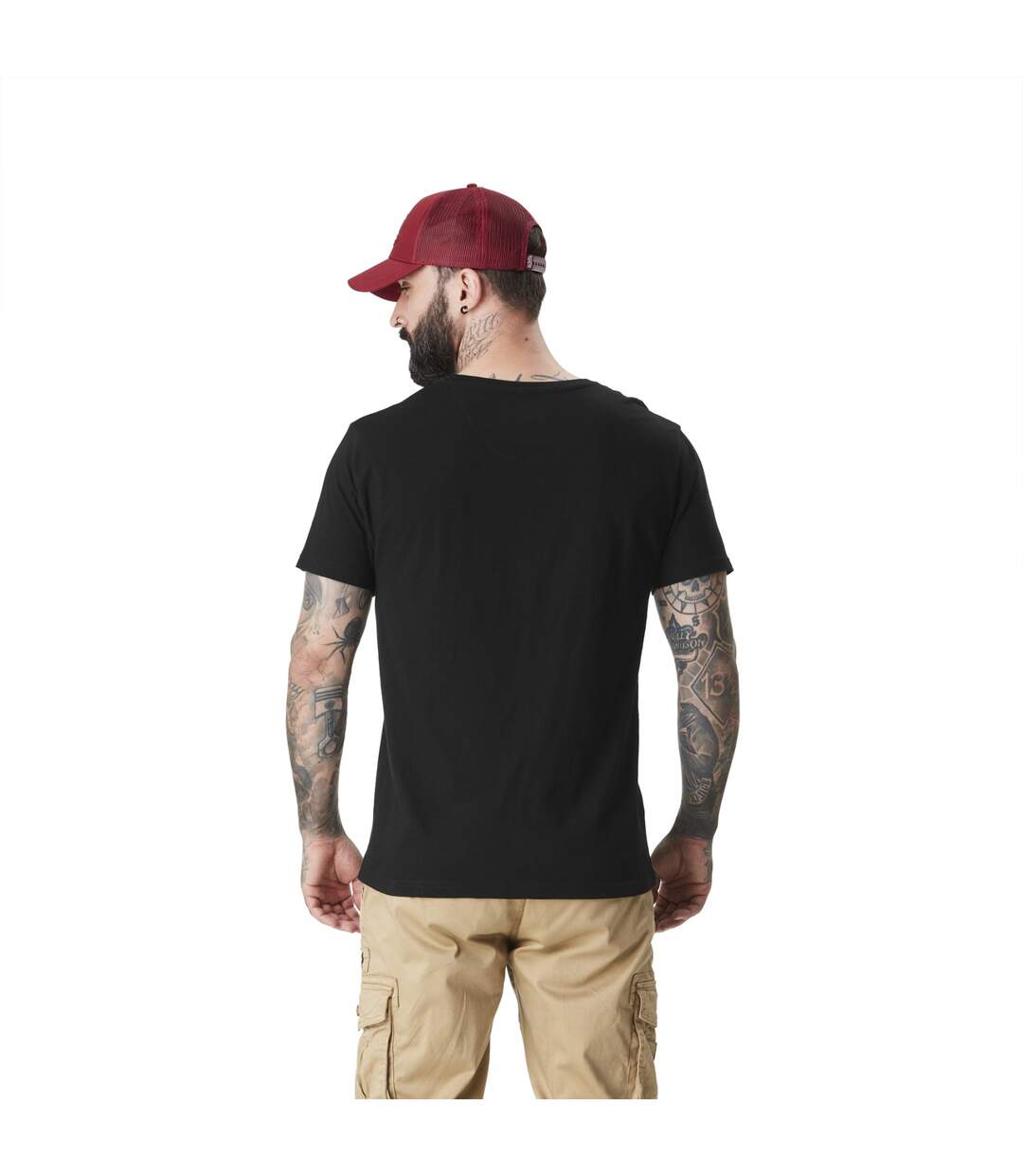 T-shirt homme col rond coton slub avec Logo Keep Vondutch-3