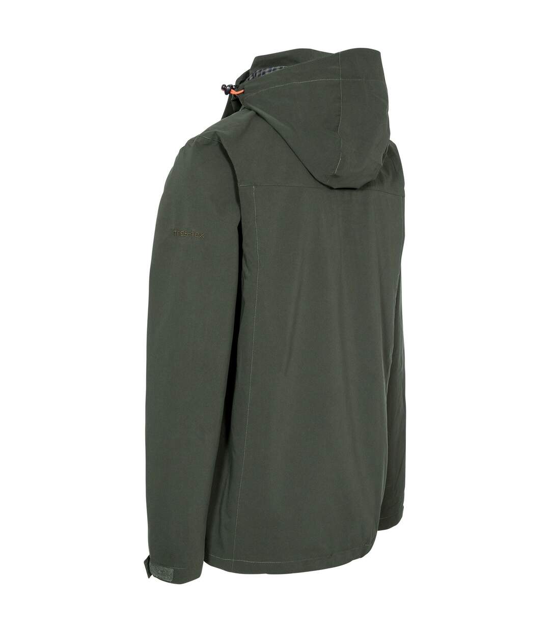 Veste Imperméable Weir Homme Vert Foncé Trespass-3