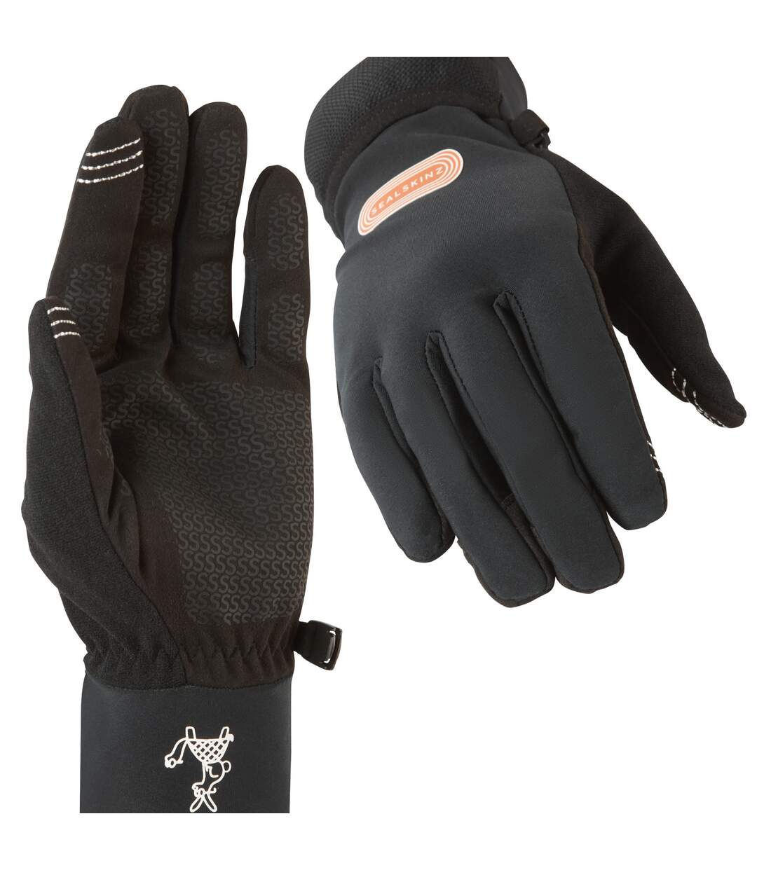 Water Repellent Running Convertible Gloves for Men and Women-4
