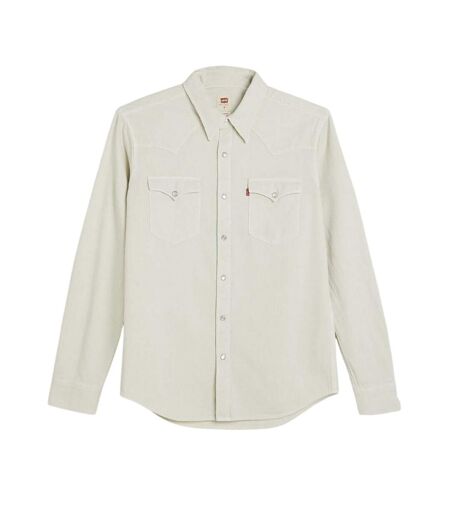 Surchemise Motif/style Western Homme Blanc Argenté Levis