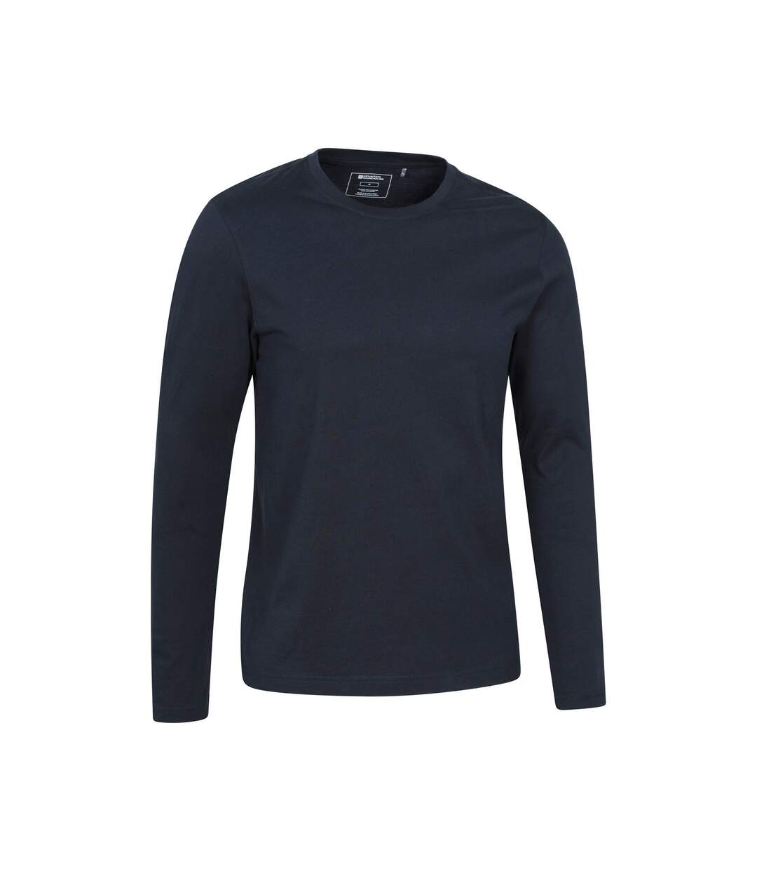 Mens Flint Crew Neck Long-sleeved T-shirt Navy Mountain Warehouse-3