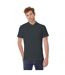 B&c Id.001 Polo À Manches Courtes Pour Hommes Anthracite B And C-1