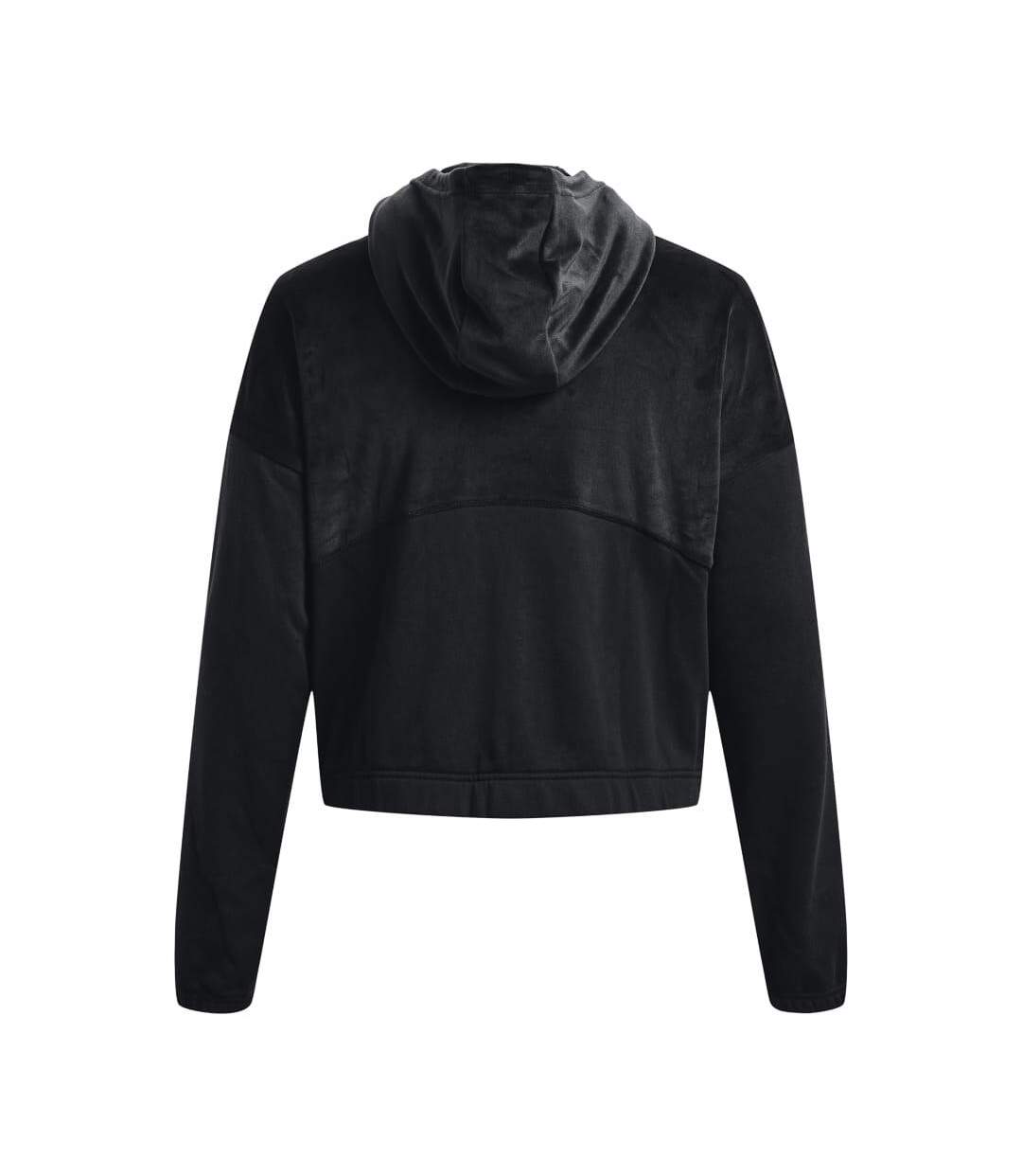 Womens/ladies journey fleece hoodie black Under Armour-2