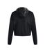 Womens/ladies journey fleece hoodie black Under Armour-2