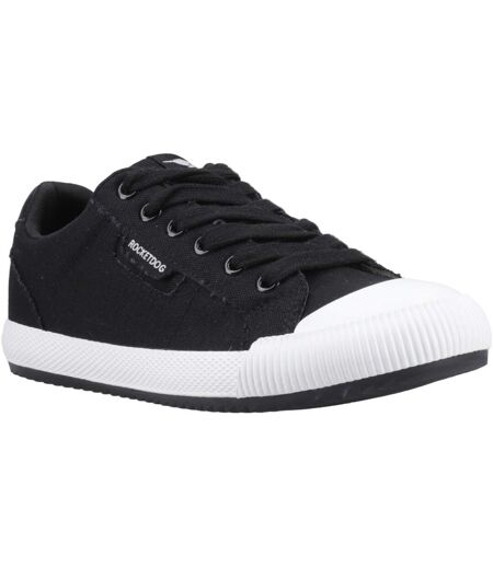 Baskets Motif/style Cerise Femme Noir Rocket Dog
