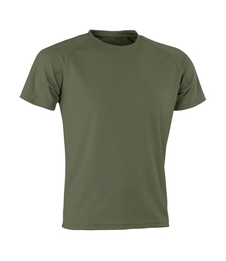 Spiro Mens Aircool T-Shirt (Combat) - UTPC3166