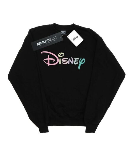 Disney - Sweat PASTEL LOGO - Femme (Noir) - UTBI14160