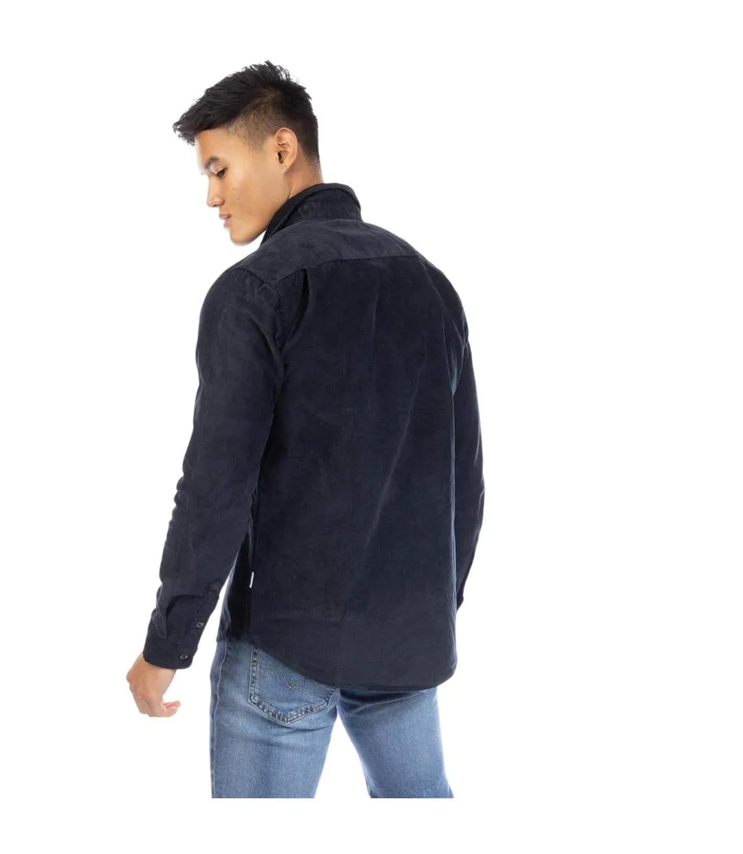 Chemise Homme Bleu Marine Peter Werth-2