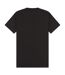 Unisex adult combed ringspun cotton extended neckline tall oversized t-shirt black Casual Classics-2