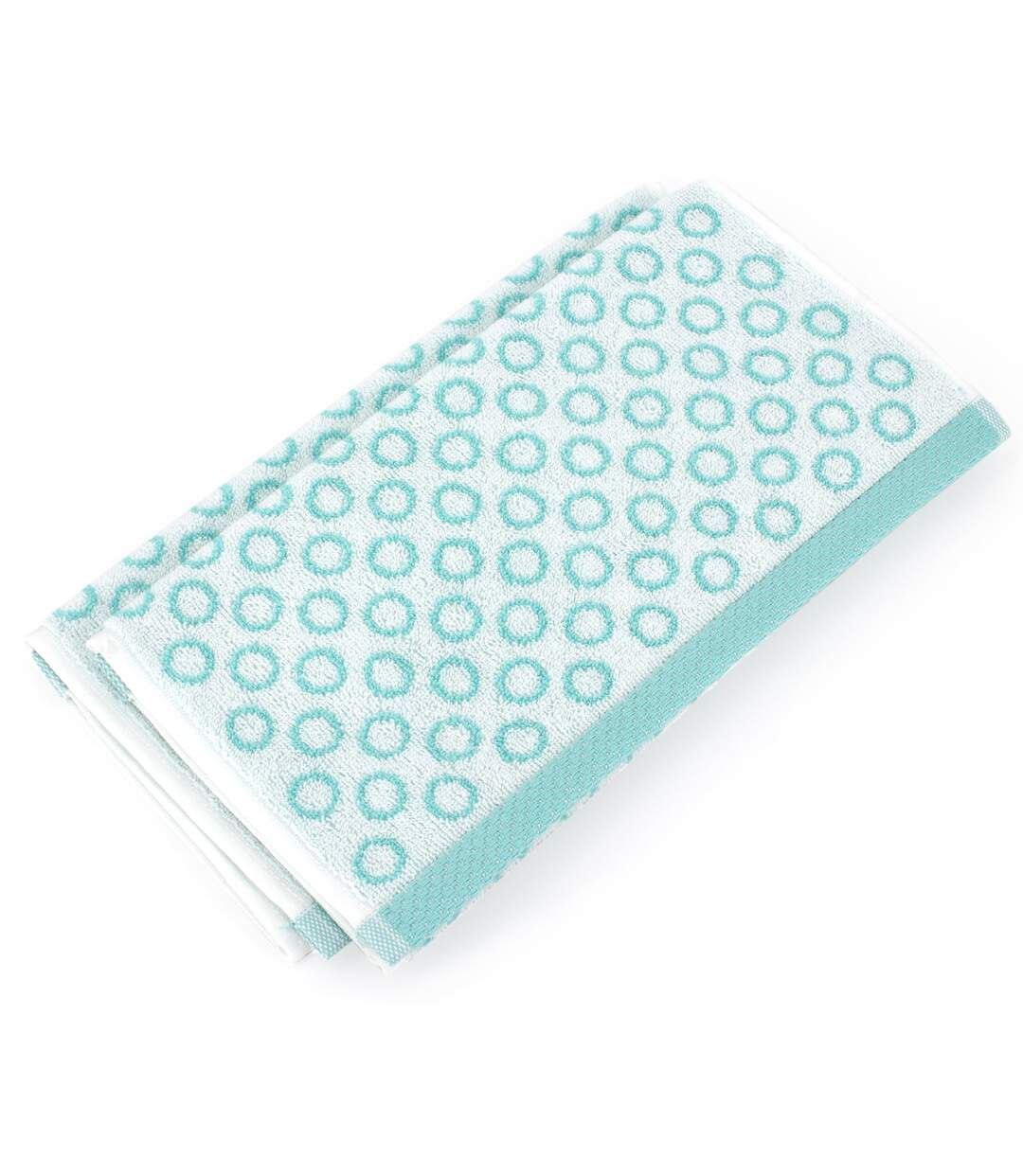 Lot de 2 serviettes invité GRAPHIC CIRCLE-1